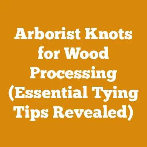 Arborist Knots for Wood Processing (Essential Tying Tips Revealed)