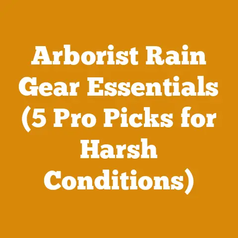 Arborist Rain Gear Essentials (5 Pro Picks for Harsh Conditions)