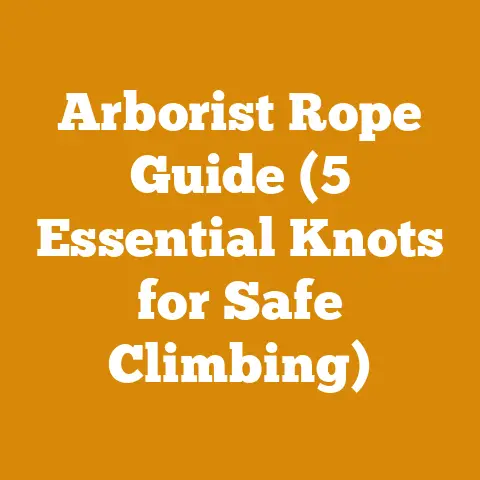 Arborist Rope Guide (5 Essential Knots for Safe Climbing)