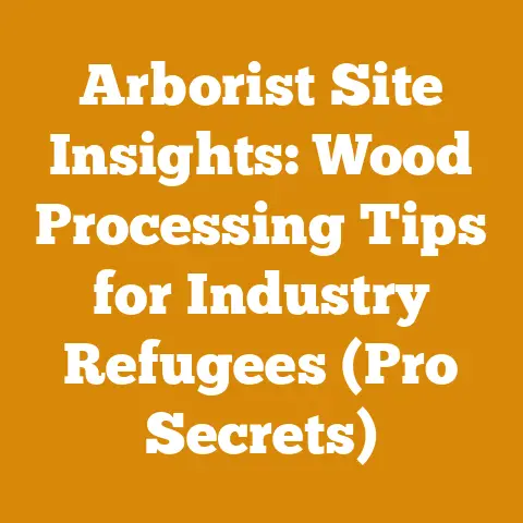 Arborist Site Insights: Wood Processing Tips for Industry Refugees (Pro Secrets)