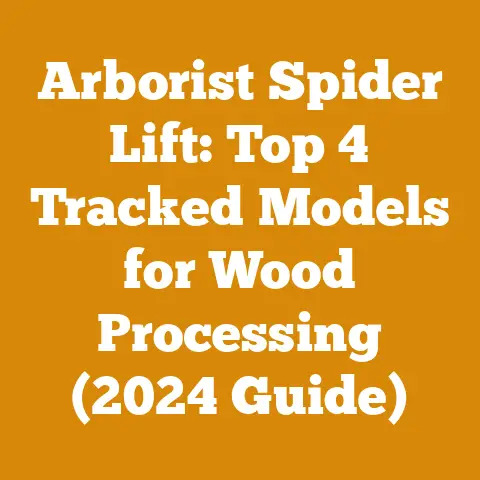 Arborist Spider Lift: Top 4 Tracked Models for Wood Processing (2024 Guide)