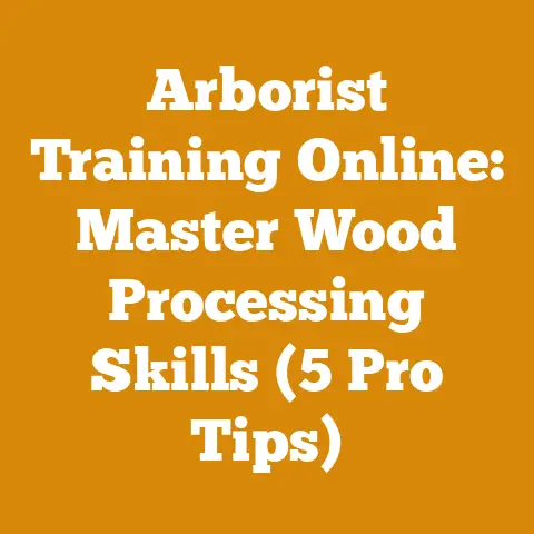 Arborist Training Online: Master Wood Processing Skills (5 Pro Tips)
