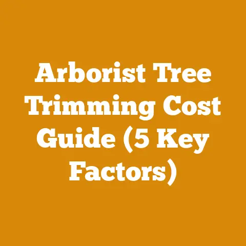 Arborist Tree Trimming Cost Guide (5 Key Factors)