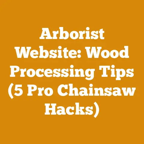 Arborist Website: Wood Processing Tips (5 Pro Chainsaw Hacks)