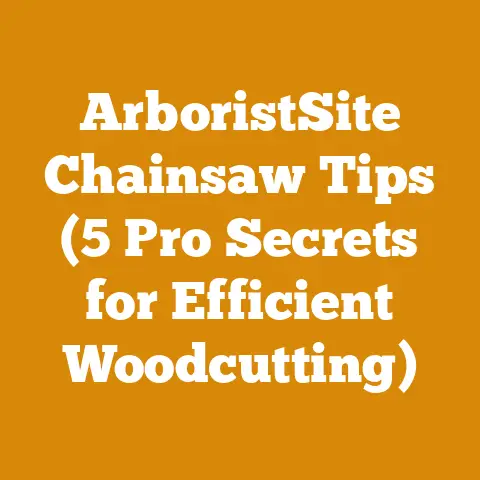 ArboristSite Chainsaw Tips (5 Pro Secrets for Efficient Woodcutting)