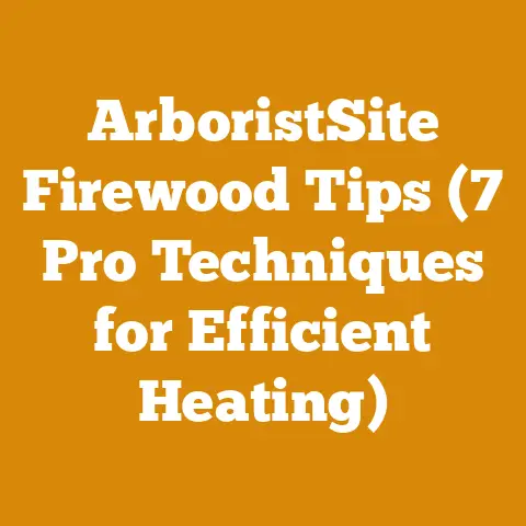 ArboristSite Firewood Tips (7 Pro Techniques for Efficient Heating)