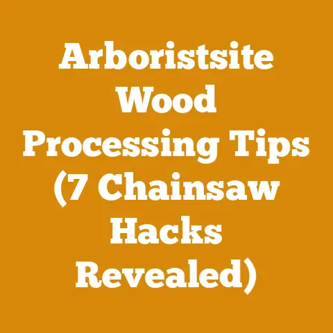 Arboristsite Wood Processing Tips (7 Chainsaw Hacks Revealed)