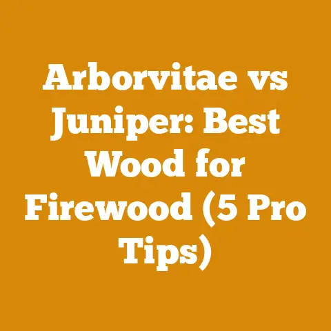 Arborvitae vs Juniper: Best Wood for Firewood (5 Pro Tips)