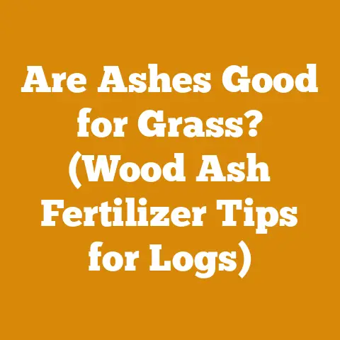Are Ashes Good for Grass? (Wood Ash Fertilizer Tips for Logs)