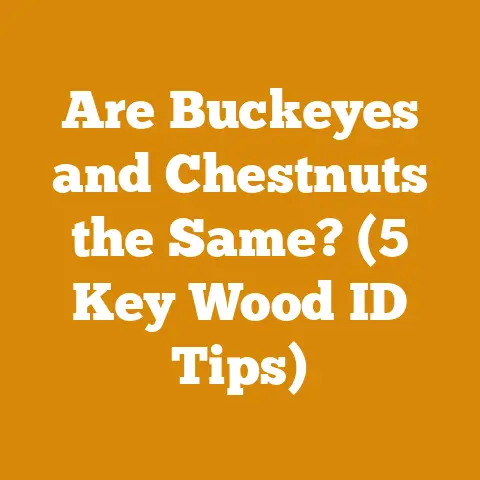 Are Buckeyes and Chestnuts the Same? (5 Key Wood ID Tips)