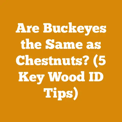 Are Buckeyes the Same as Chestnuts? (5 Key Wood ID Tips)