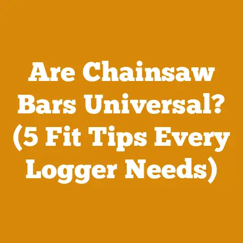 Are Chainsaw Bars Universal? (5 Fit Tips Every Logger Needs)