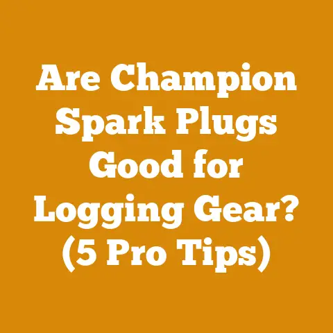 Are Champion Spark Plugs Good for Logging Gear? (5 Pro Tips)