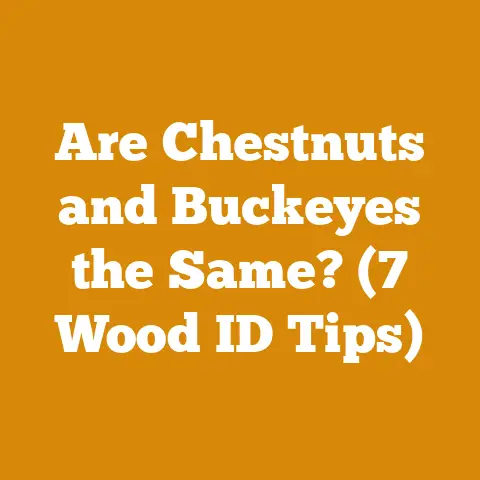 Are Chestnuts and Buckeyes the Same? (7 Wood ID Tips)