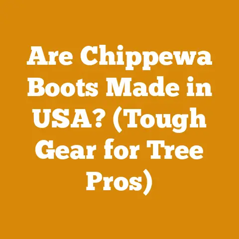 Are Chippewa Boots Made in USA? (Tough Gear for Tree Pros)