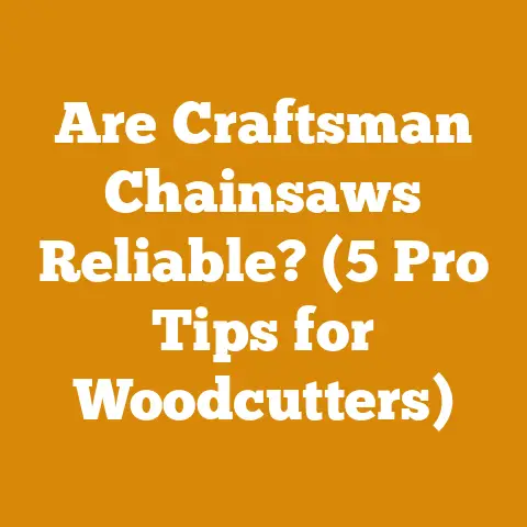 Are Craftsman Chainsaws Reliable? (5 Pro Tips for Woodcutters)