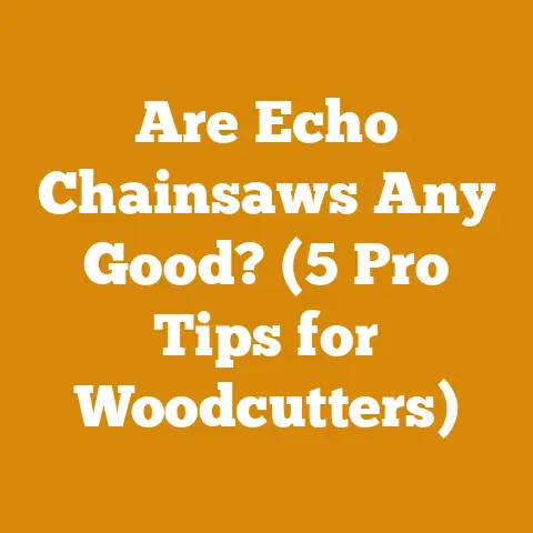 Are Echo Chainsaws Any Good? (5 Pro Tips for Woodcutters)