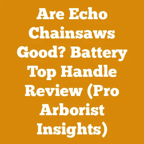 Are Echo Chainsaws Good? Battery Top Handle Review (Pro Arborist Insights)