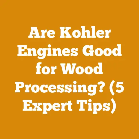Are Kohler Engines Good for Wood Processing? (5 Expert Tips)