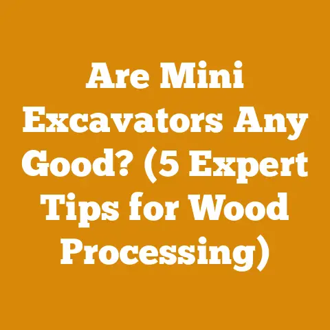Are Mini Excavators Any Good? (5 Expert Tips for Wood Processing)