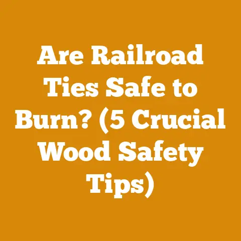 Are Railroad Ties Safe to Burn? (5 Crucial Wood Safety Tips)