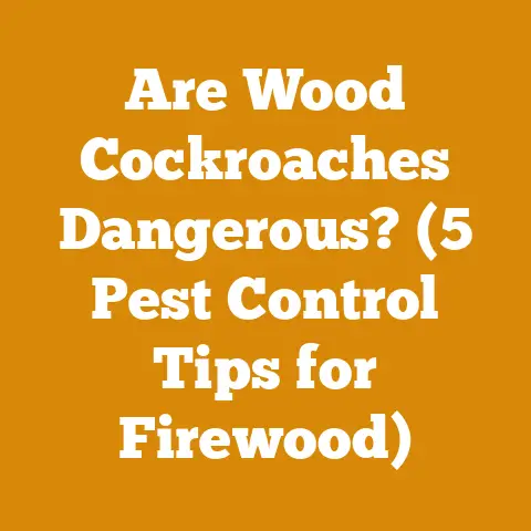Are Wood Cockroaches Dangerous? (5 Pest Control Tips for Firewood)