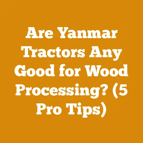 Are Yanmar Tractors Any Good for Wood Processing? (5 Pro Tips)