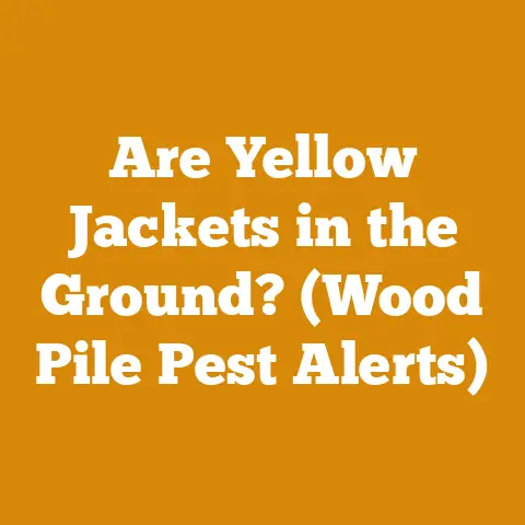Are Yellow Jackets in the Ground? (Wood Pile Pest Alerts)