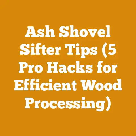 Ash Shovel Sifter Tips (5 Pro Hacks for Efficient Wood Processing)
