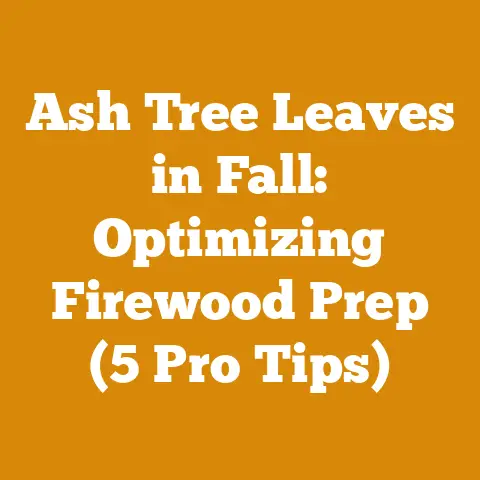 Ash Tree Leaves in Fall: Optimizing Firewood Prep (5 Pro Tips)