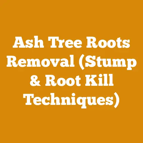 Ash Tree Roots Removal (Stump & Root Kill Techniques)