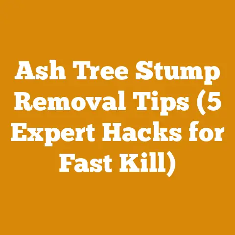 Ash Tree Stump Removal Tips (5 Expert Hacks for Fast Kill)