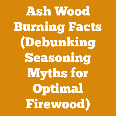 Ash Wood Burning Facts (Debunking Seasoning Myths for Optimal Firewood)