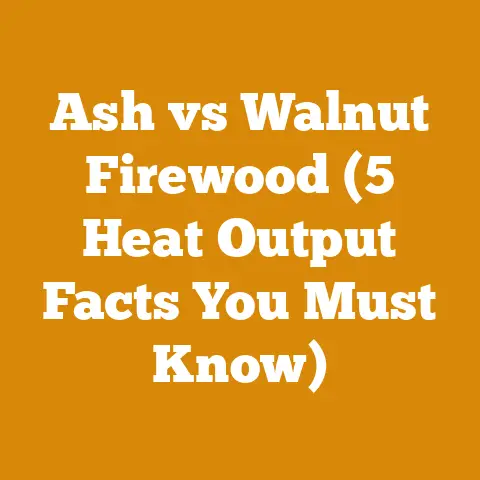 Ash vs Walnut Firewood (5 Heat Output Facts You Must Know)