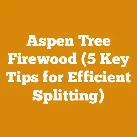 Aspen Tree Firewood (5 Key Tips for Efficient Splitting)