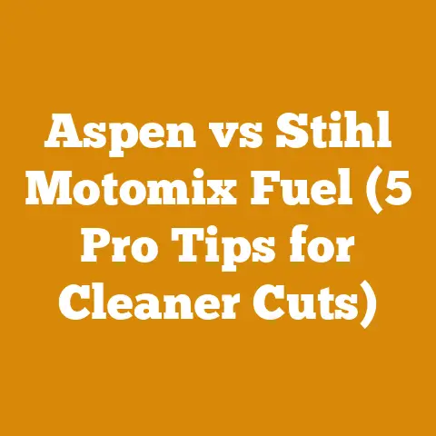 Aspen vs Stihl Motomix Fuel (5 Pro Tips for Cleaner Cuts)