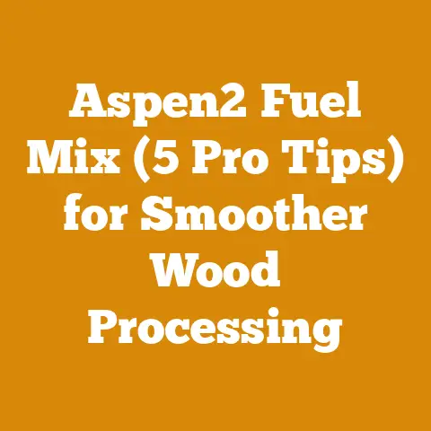 Aspen2 Fuel Mix (5 Pro Tips) for Smoother Wood Processing