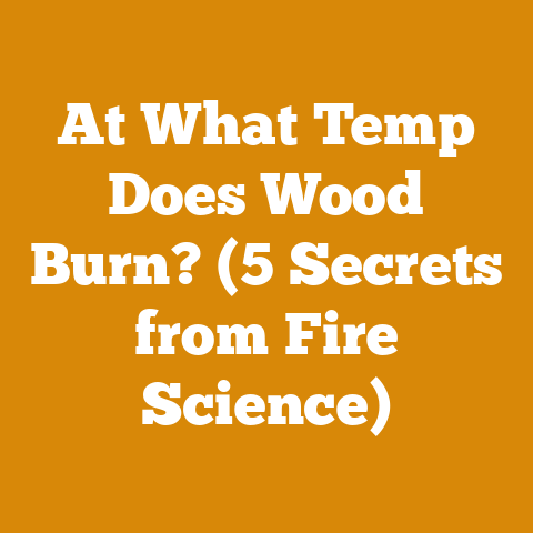 At What Temp Does Wood Burn? (5 Secrets from Fire Science)