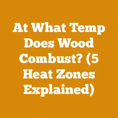 At What Temp Does Wood Combust? (5 Heat Zones Explained)