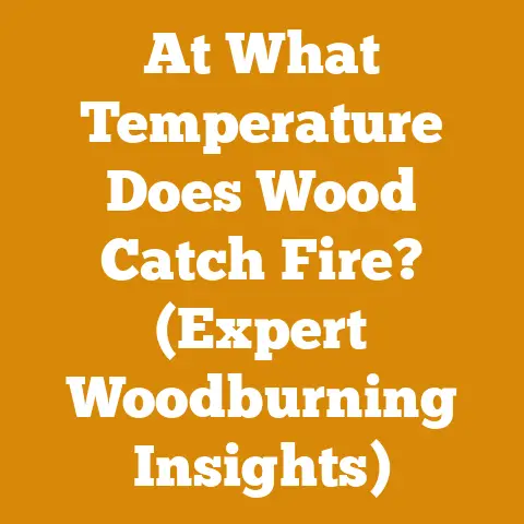 At What Temperature Does Wood Catch Fire? (Expert Woodburning Insights)
