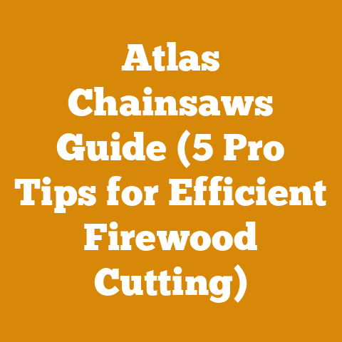 Atlas Chainsaws Guide (5 Pro Tips for Efficient Firewood Cutting)