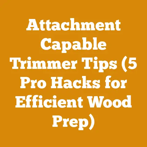 Attachment Capable Trimmer Tips (5 Pro Hacks for Efficient Wood Prep)