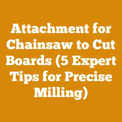 Attachment for Chainsaw to Cut Boards (5 Expert Tips for Precise Milling)