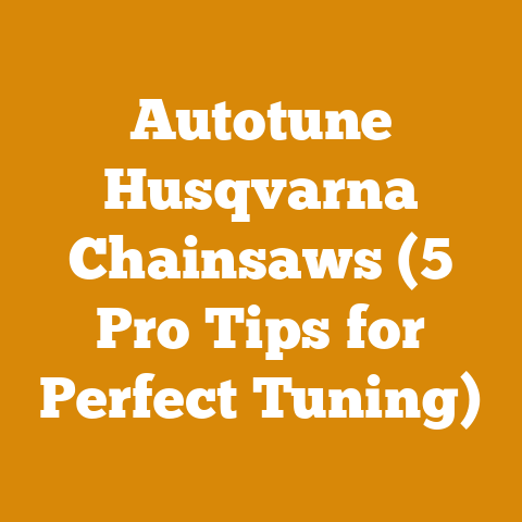 Autotune Husqvarna Chainsaws (5 Pro Tips for Perfect Tuning)