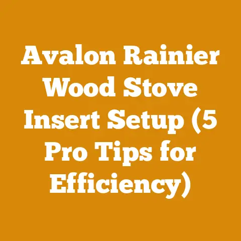 Avalon Rainier Wood Stove Insert Setup (5 Pro Tips for Efficiency)