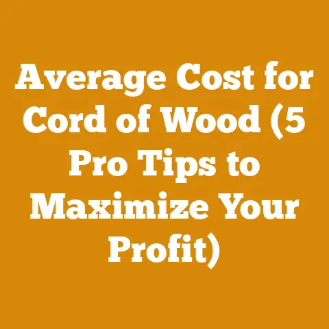 Average Cost for Cord of Wood (5 Pro Tips to Maximize Your Profit)