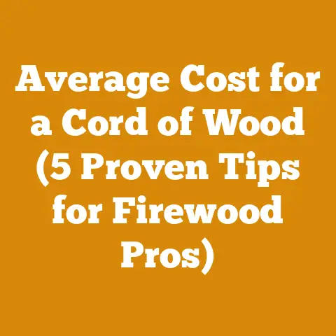 Average Cost for a Cord of Wood (5 Proven Tips for Firewood Pros)