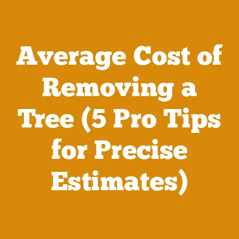 Average Cost of Removing a Tree (5 Pro Tips for Precise Estimates)