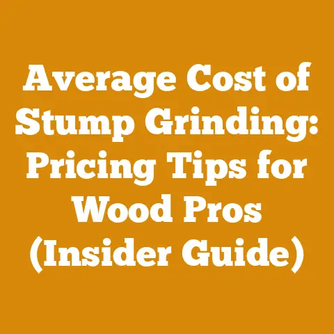 Average Cost of Stump Grinding: Pricing Tips for Wood Pros (Insider Guide)