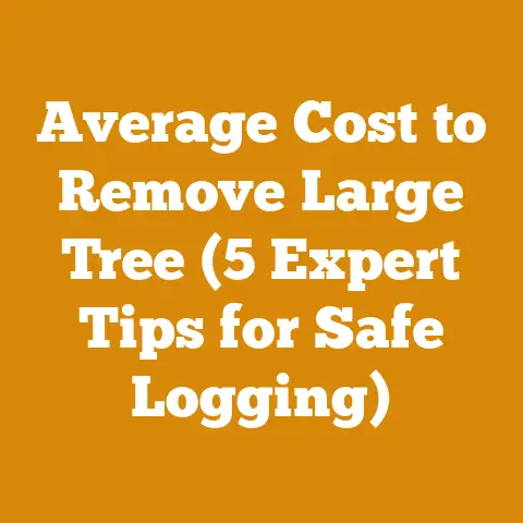 Average Cost to Remove Large Tree (5 Expert Tips for Safe Logging)